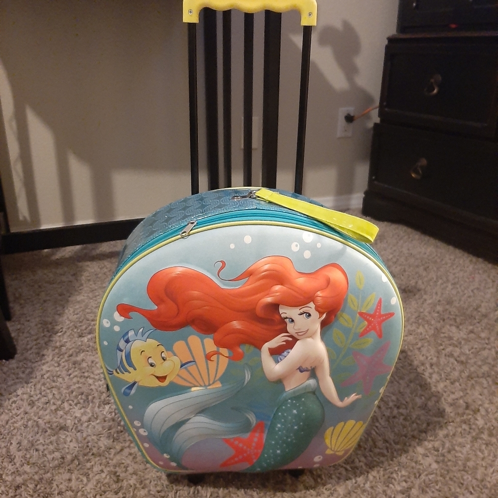 Ariel - The Little Mermaid luggage